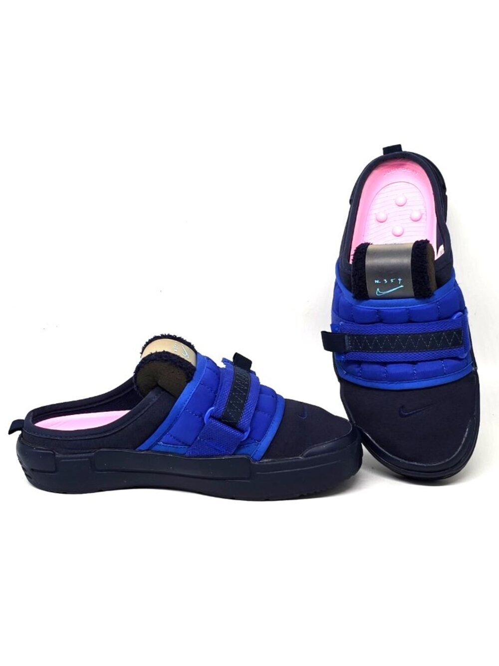 Nike Offline Midnight Navy Blue Style CT2951-400 Slip-on Mules Men’s Size 8
